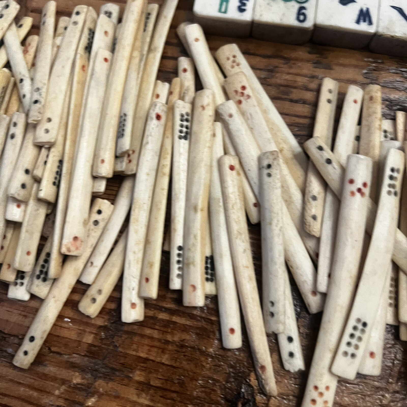 Antique Mahjong Set 1923 Yamanaka Co New York