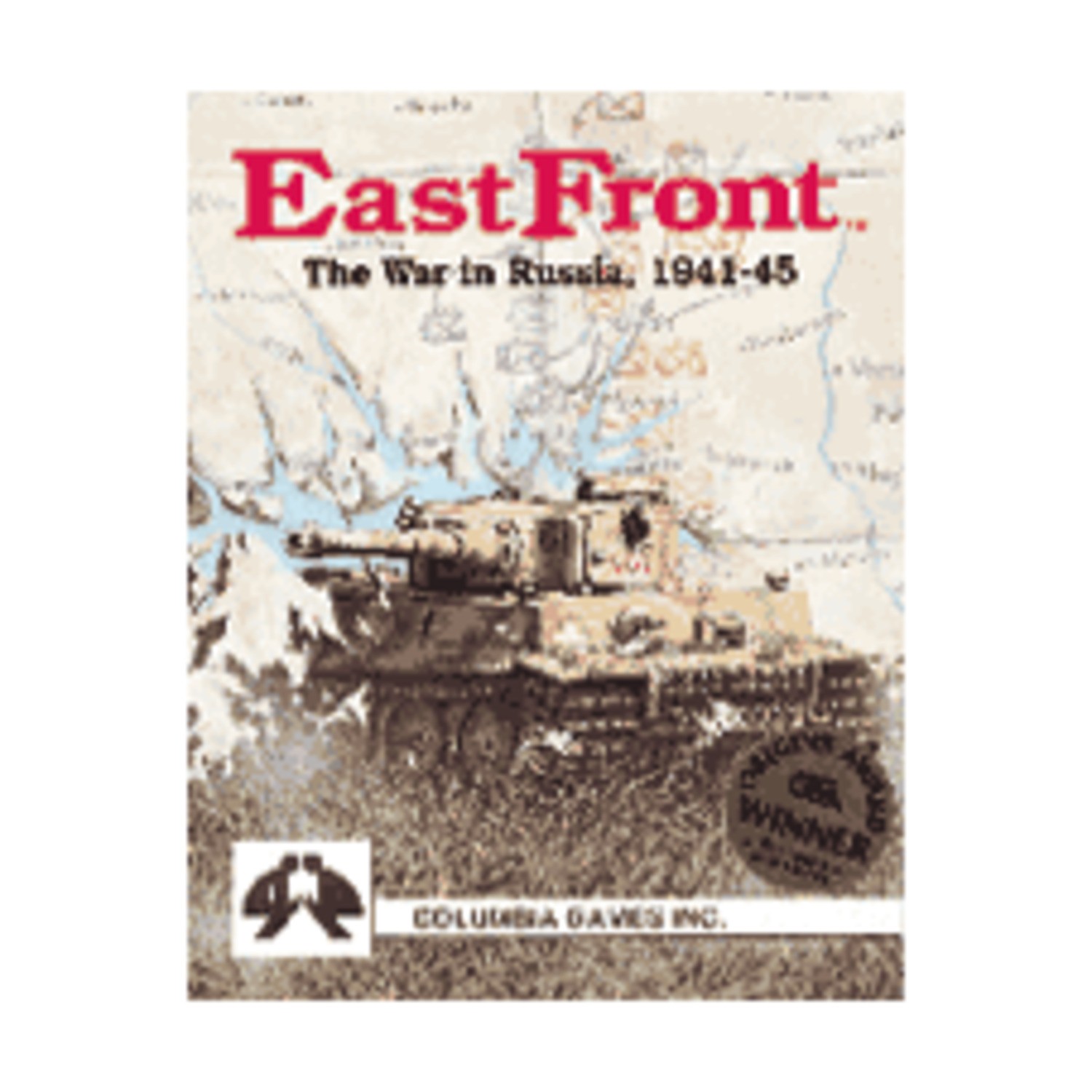 Columbia Games War Game EastFront (1st Ed) Box VG/NM