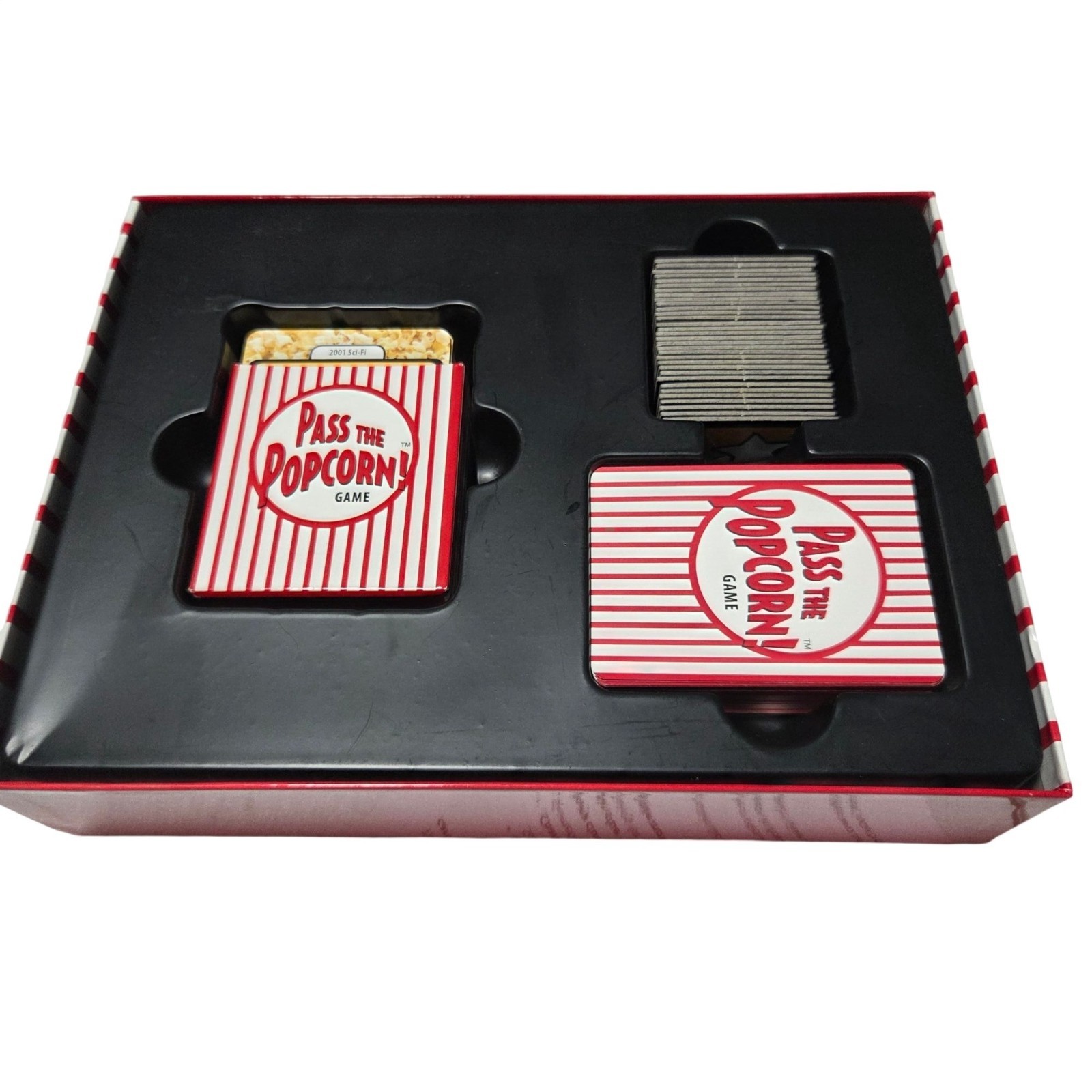 Pass The Popcorn! Movie Trivia Family Party Game 2-8 Players Ages 12+ Complete