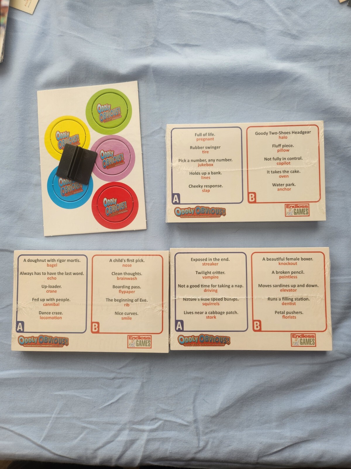 Oddly Obvious Game ~Party/Family Board Game (Discontinued) Endless Games Age 12+