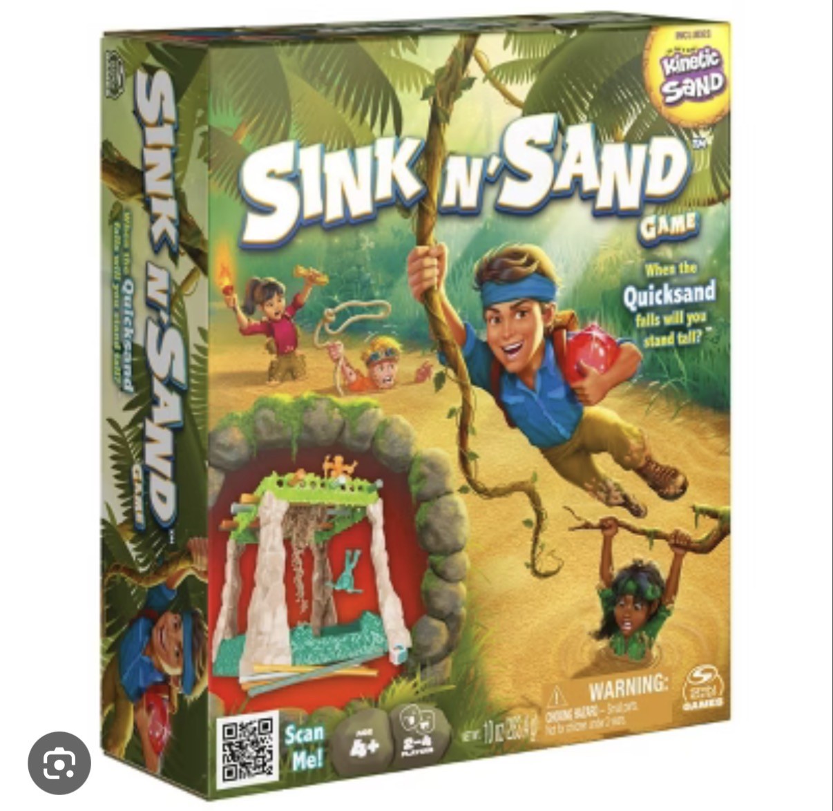 Sink N’ Sand Game with Kinetic Sand for kids or adults. Brand New in Box