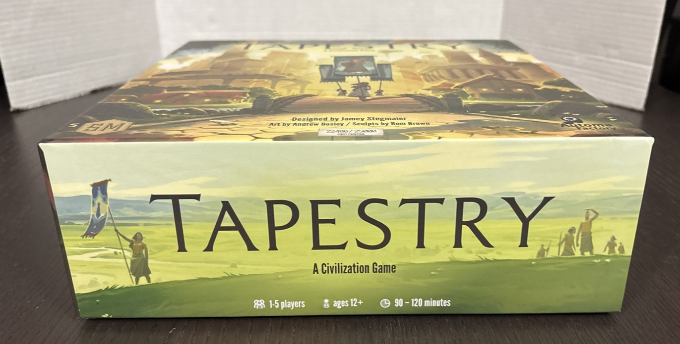 Tapestry: A Civilization Game – Stonemaier Games–Complete–Excellent Condition