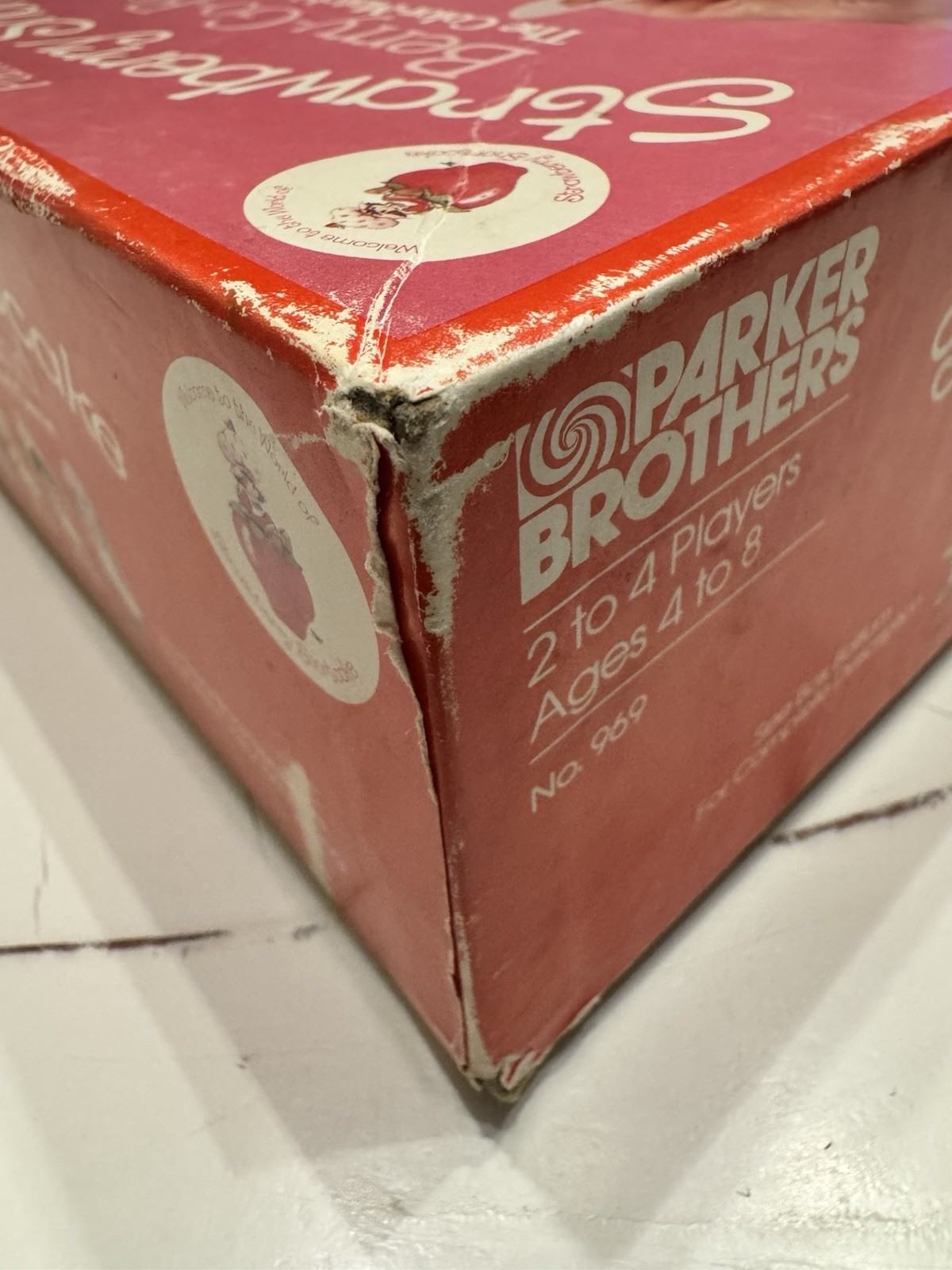 Vintage 1981 Strawberry Shortcake Berry Go Round Game Parker Brothers Incomplete