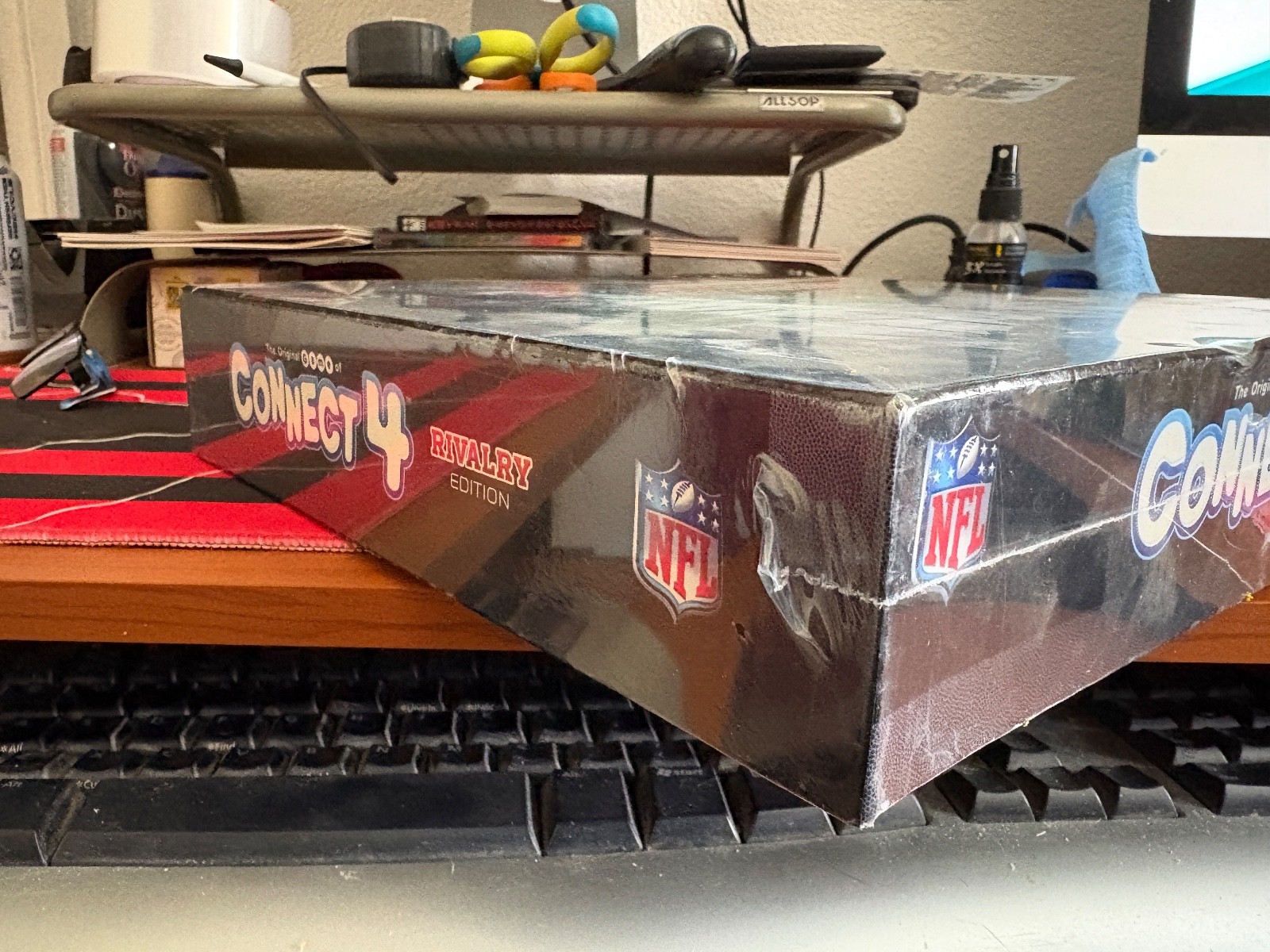 Connect 4 NFL Edition Dallas Cowboys Vs Washington Redskins, New Sealed