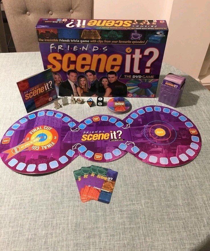 Scene It? Friends Edition DVD Trivia Game – New Sealed Box