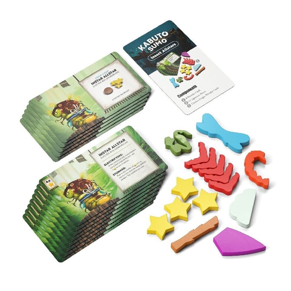 Insect All-Stars Expansion Kabuto Sumo Family Board Game