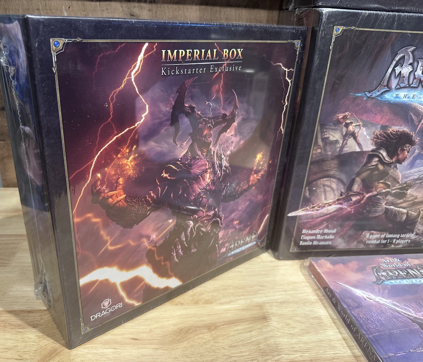 Arena: The Contest with Kickstarter Exclusive NEW Sealed