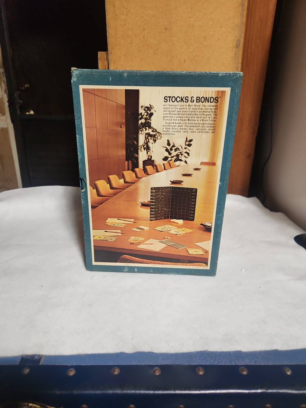 Board Game, Stocks & Bonds, 3M, 1964