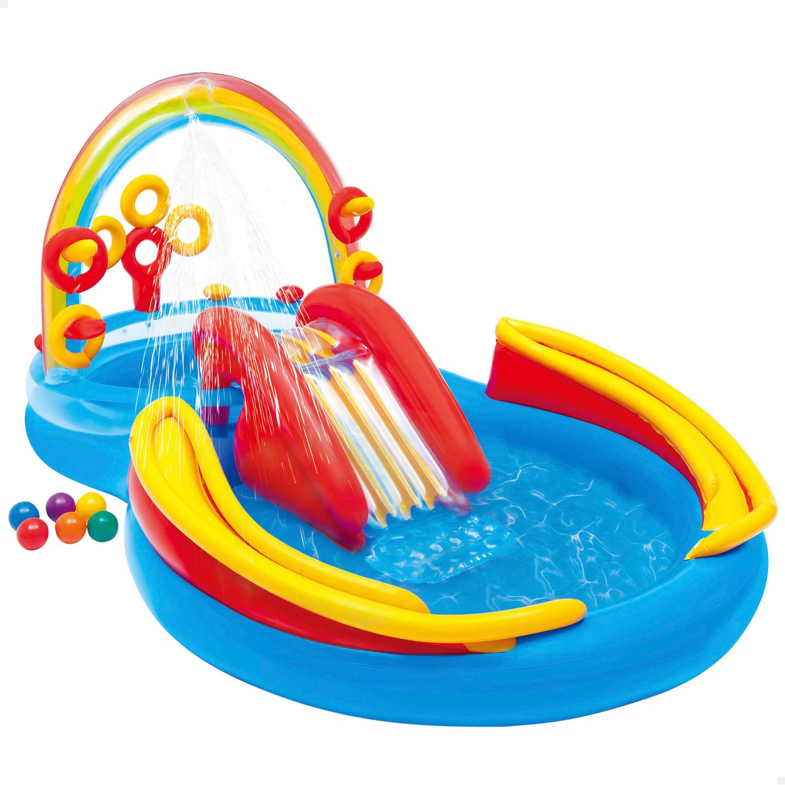 Intex 57453EP 9.75×6.3 Inflatable Pool Slide