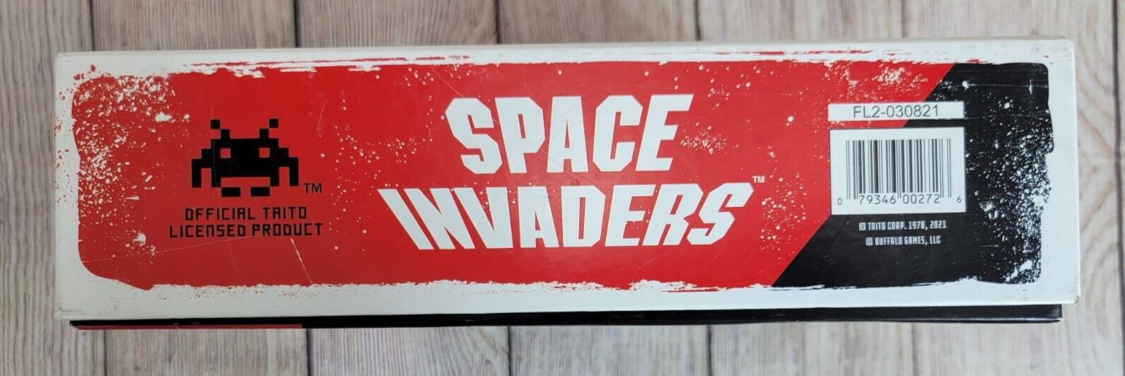 Buffalo Games Space Invaders Game Retro Video Game Turned Board Game