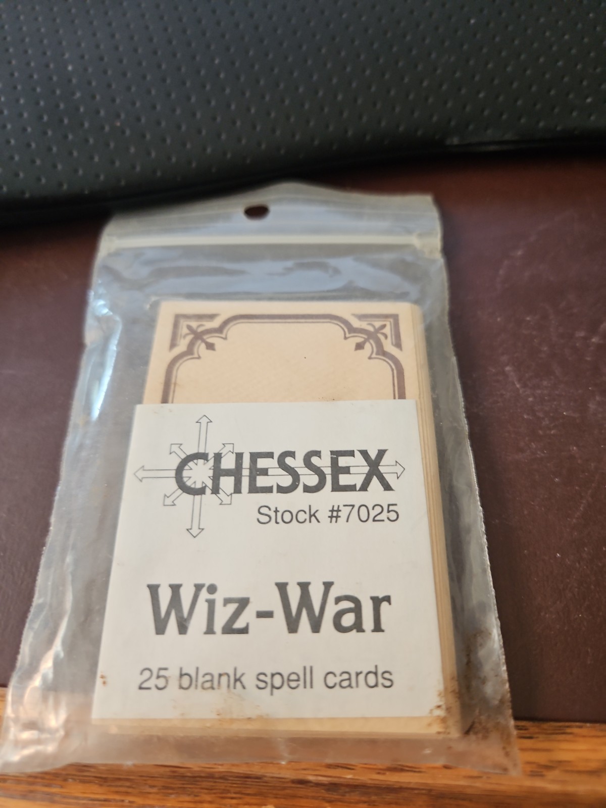 LOT (25) Wiz-War Board Game Blank Spell Cards / Chessex Expansion Cards RARE