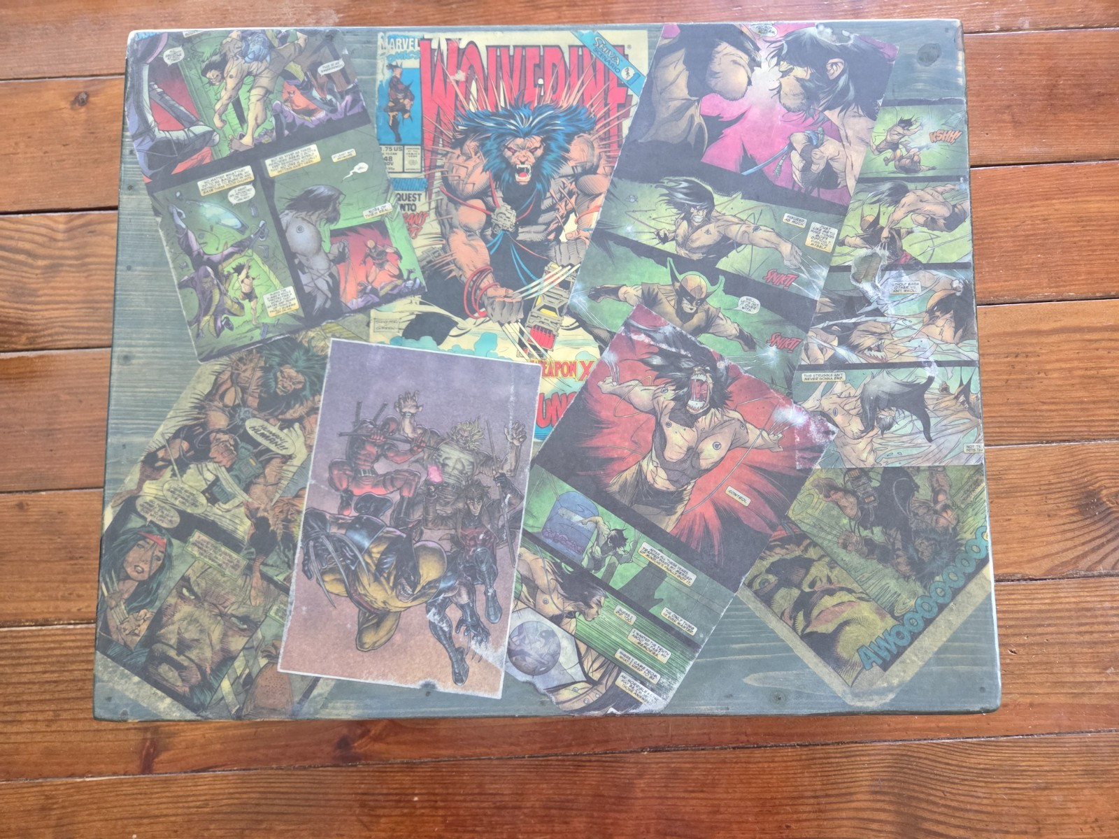 Marvel Legendary Base W/ 12 Expansions, Handmade Box, 2 Gameboards
