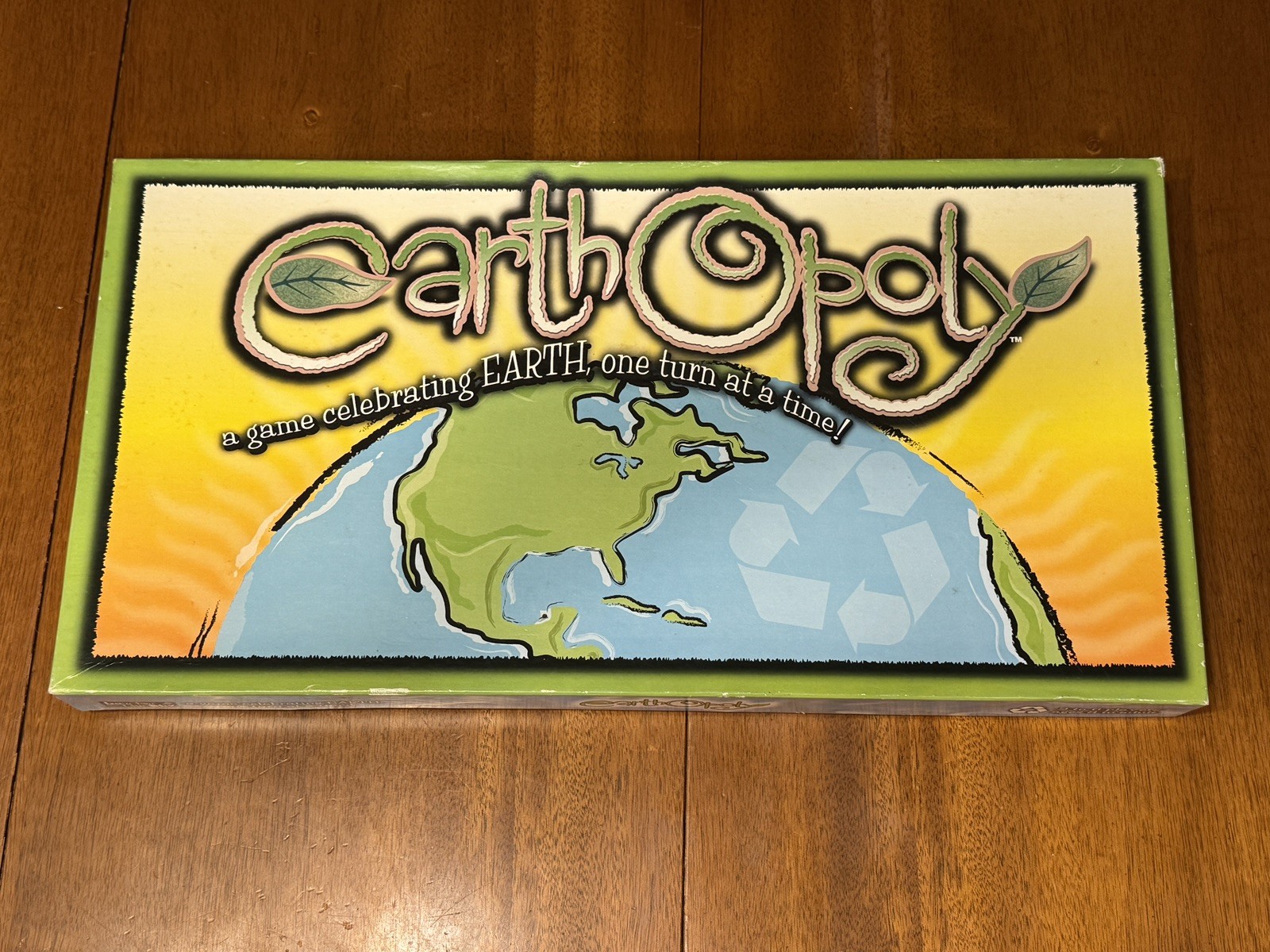 Earth Opoly Board Game by Late for the Sky Complete See Photos Rare