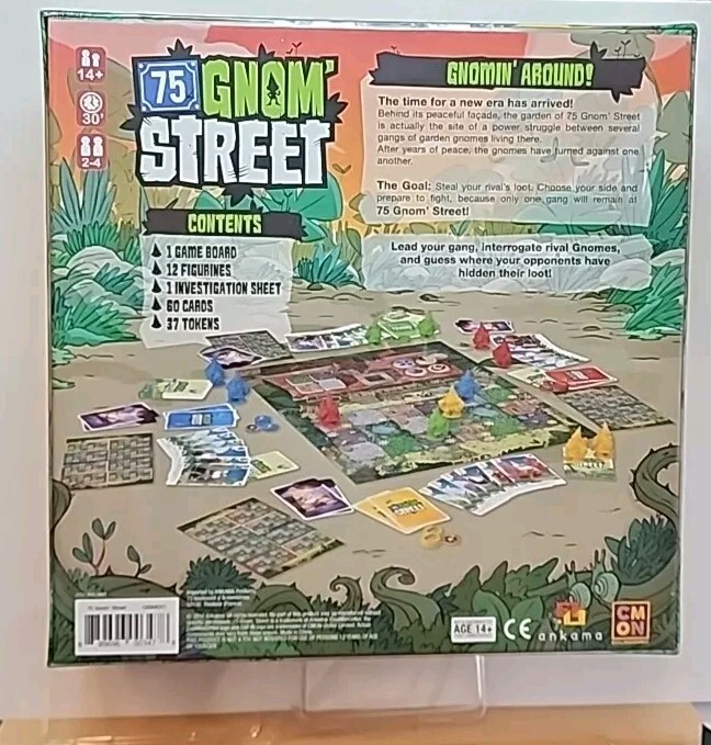 75 Gnom’ Street Board Game – Factory Sealed