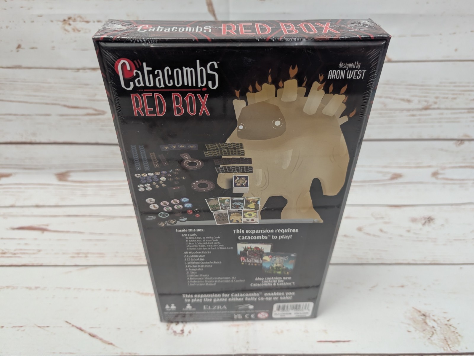 Catacombs Red Box Expansion Elzra Games Dexterity Board Game NIS
