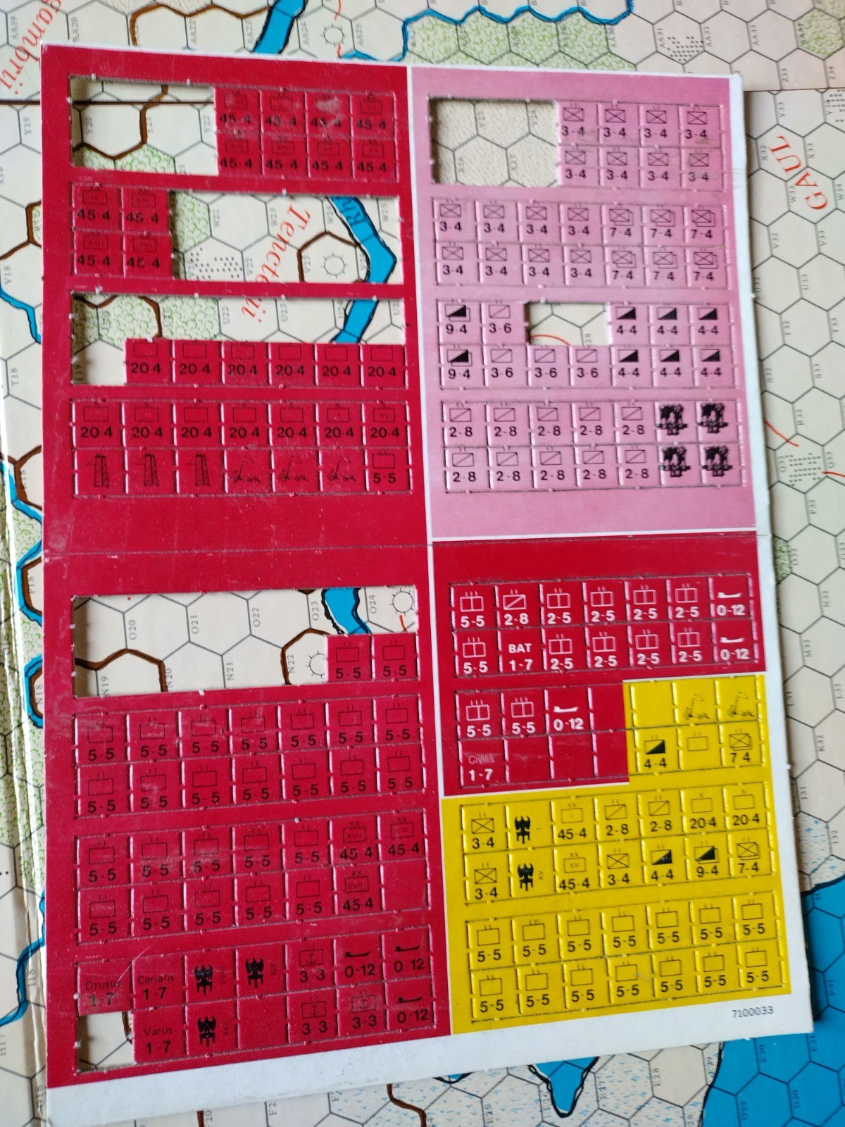 Vintage Caesar’s Legions Game-The Avalon Hill Game Company-1975 99% Complete