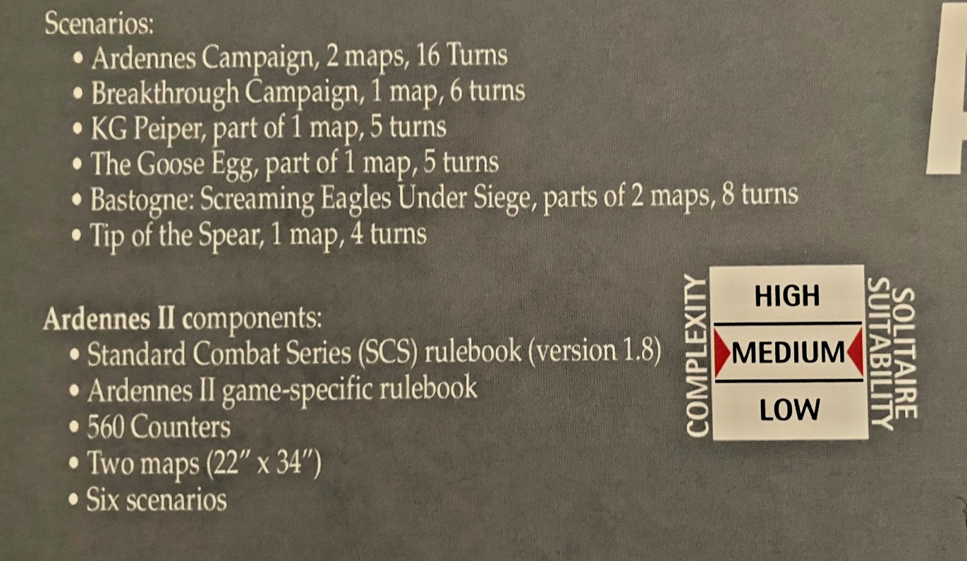 Ardennes II (Multi-Man Publishing, 2023)