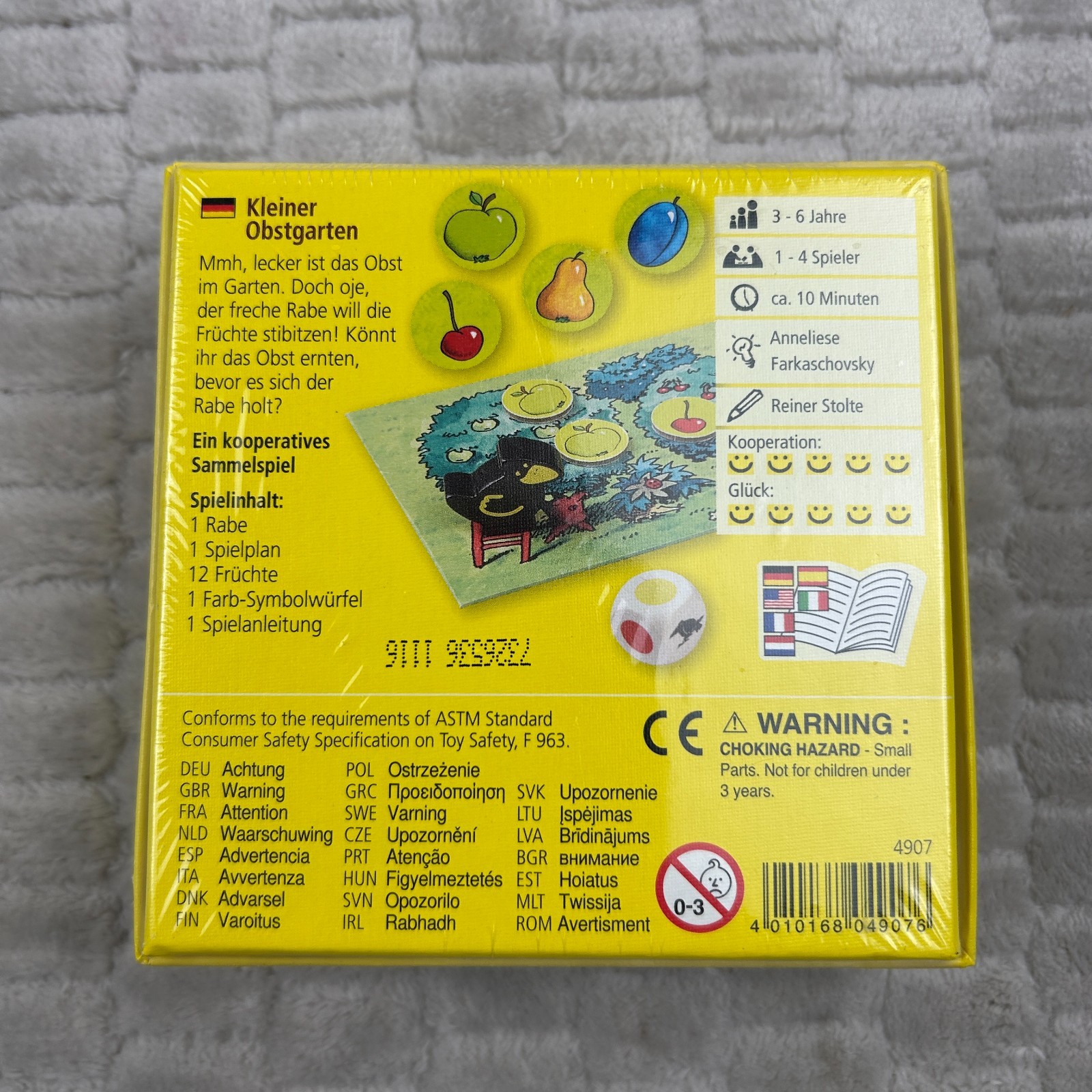 Super Mini Orchard Kleiner Obstgarten German HABA #4907 New & Sealed