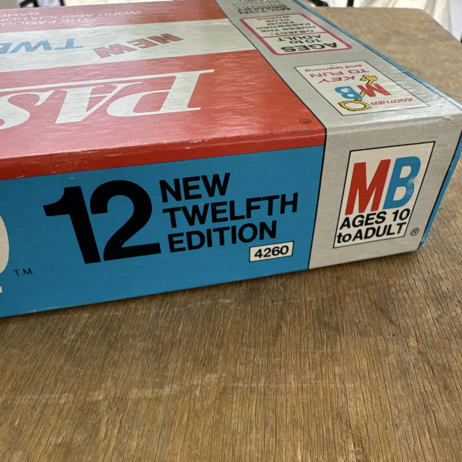 Milton Bradley Password Twelfth Edition Word Game w/ Score Pad, 2+ Players #4260