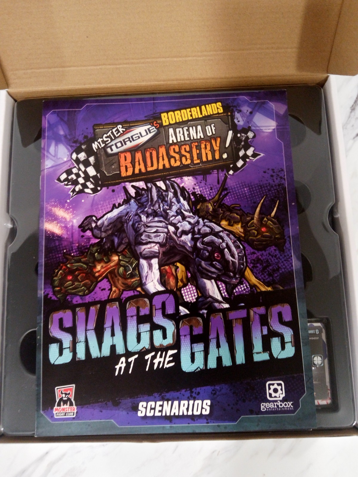 Borderlands Arena Of Badassery Skags At The Gates INCOMPLETE – Cards, Scenario..