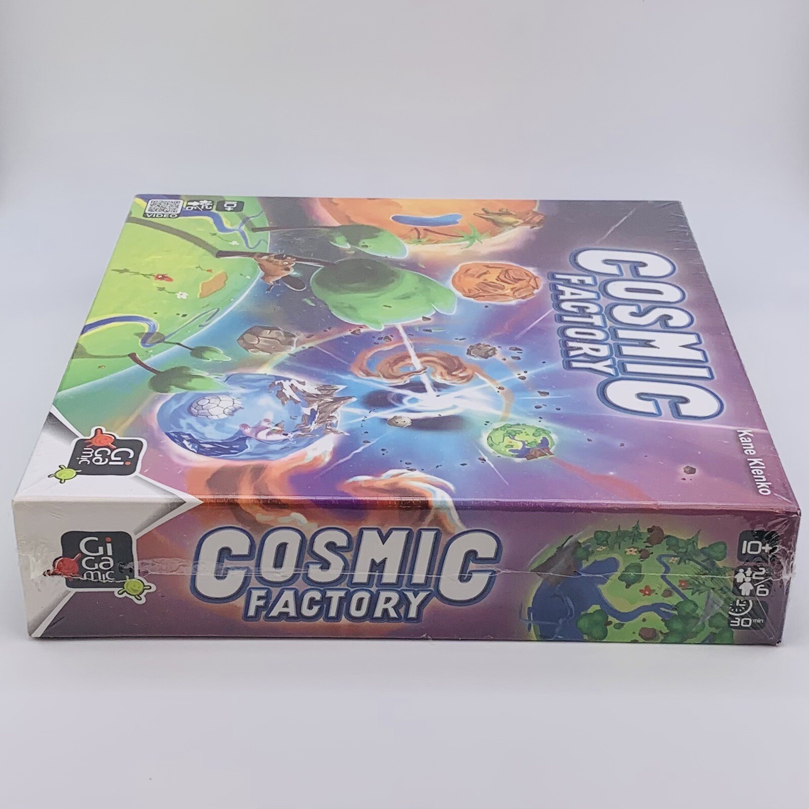 Cosmic Factory Kane Klenko Tile Lating Board Game Gigamic 2018 – New Sealed