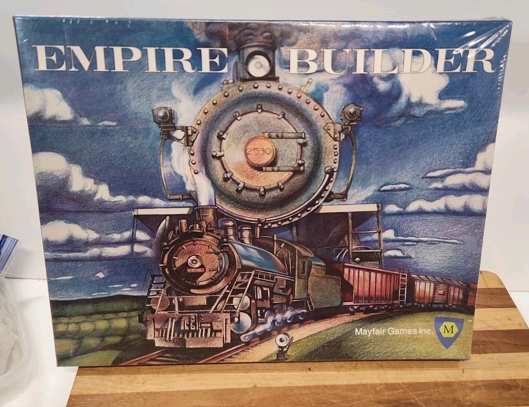 Empire Builder 1st Ed New in Shrink by Mayfair Games