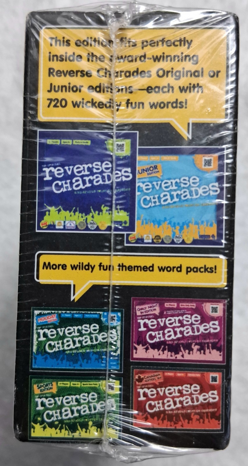 Reverse Charades Hollywood Edition Brand New/ Sealed