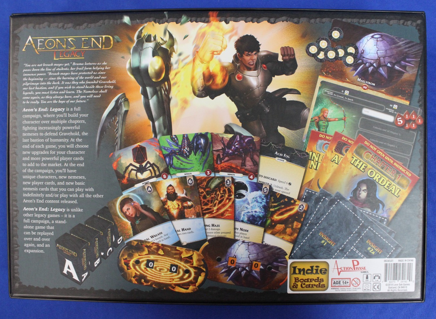 Indie Boards & Cards Aeons End 2nd Edition Expansion Accessory Kickstarter Lot