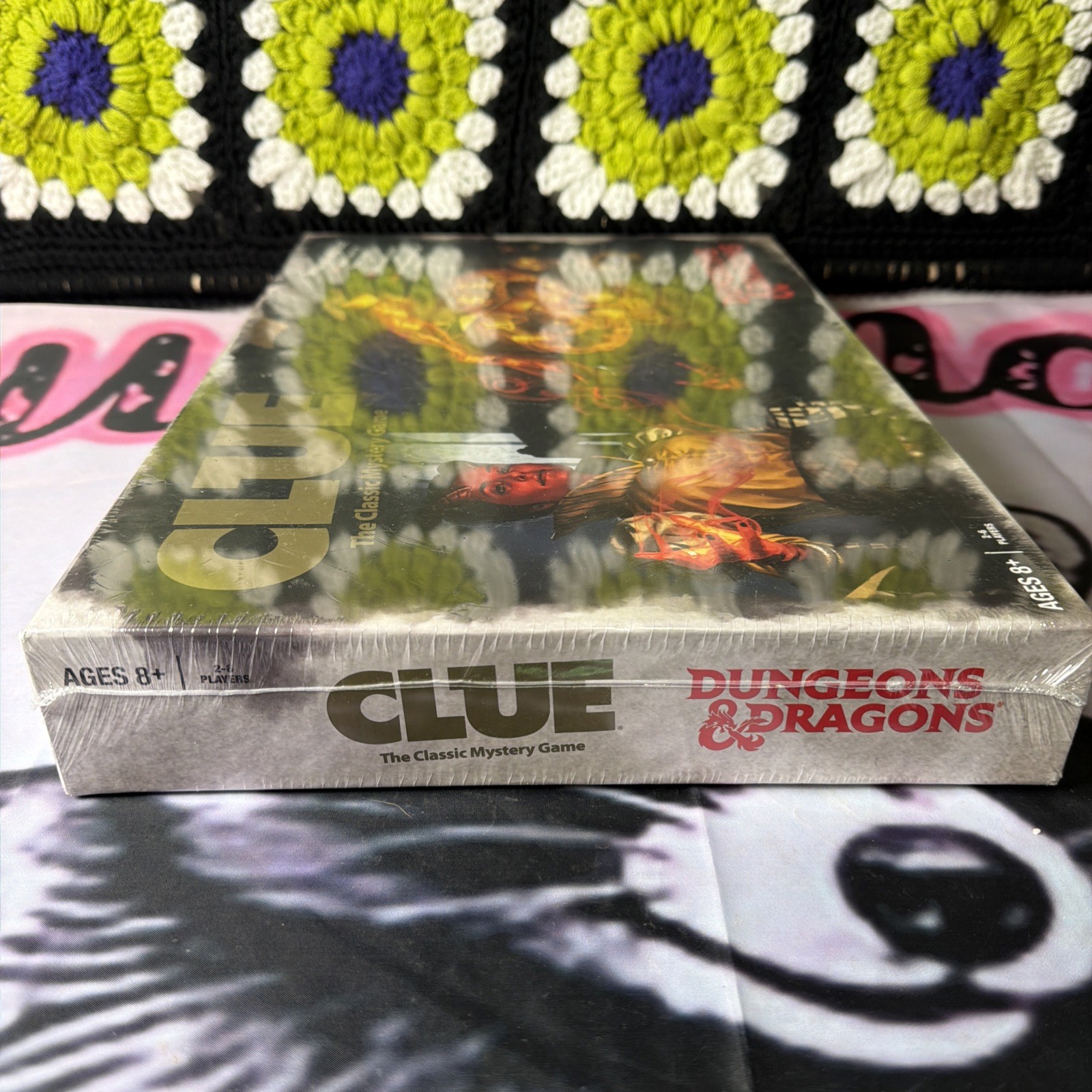 Clue: Dungeons & Dragons (D&D) Classic Mystery Game USAopoly – Brand New Sealed