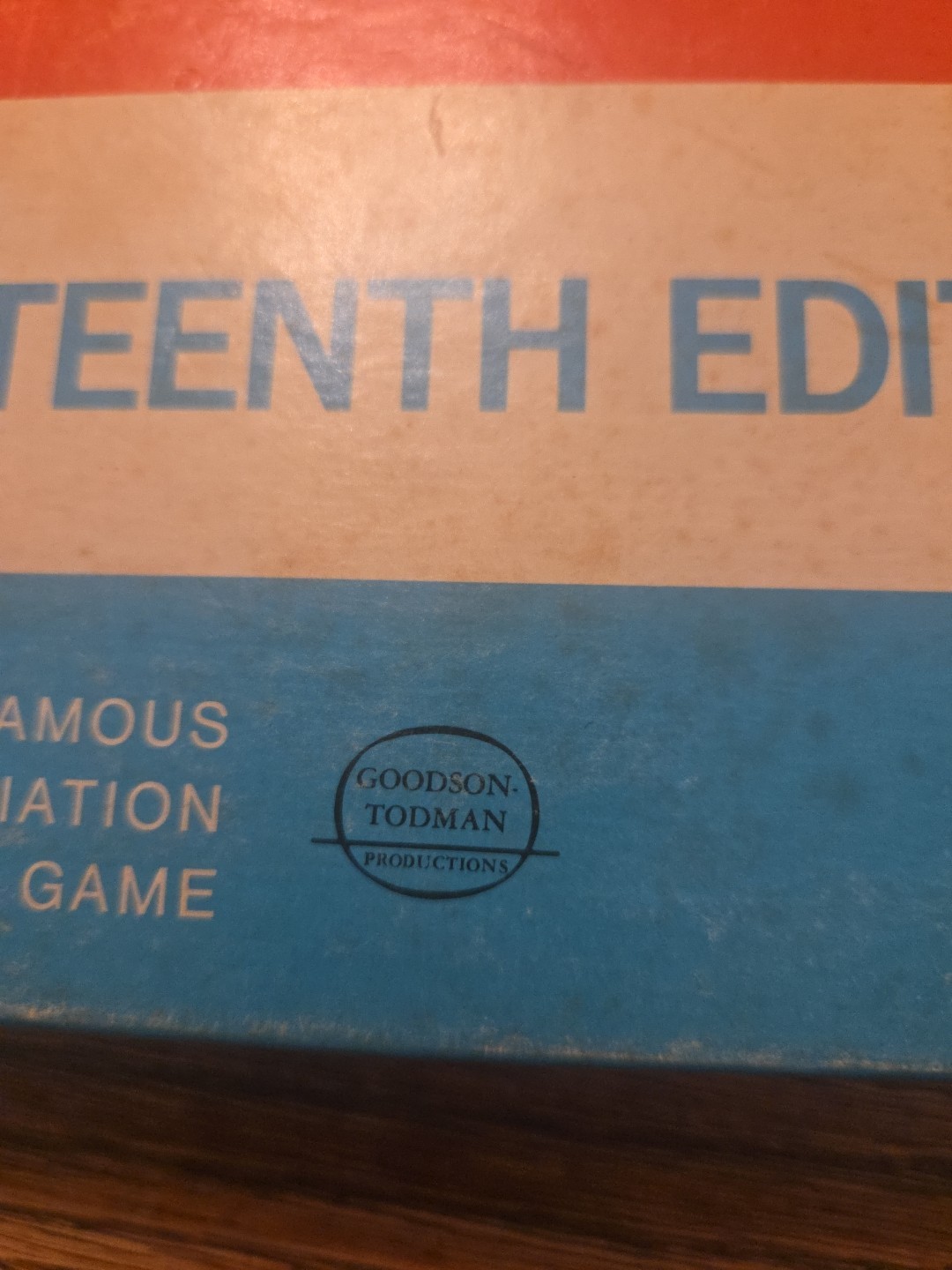 Vintage 1970 MB Milton Bradley Password 15th Edition no. 4260