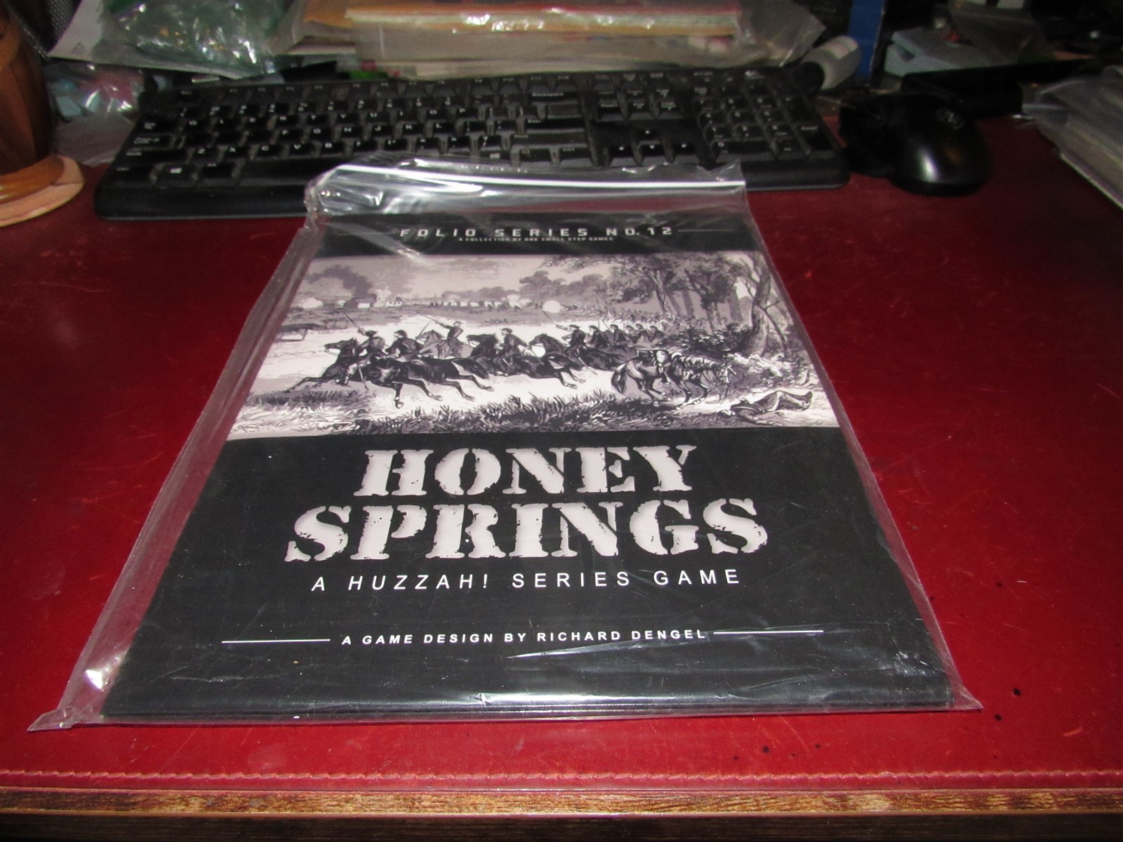 One Small Step: Huzzah!: Honey Springs: Unpunched