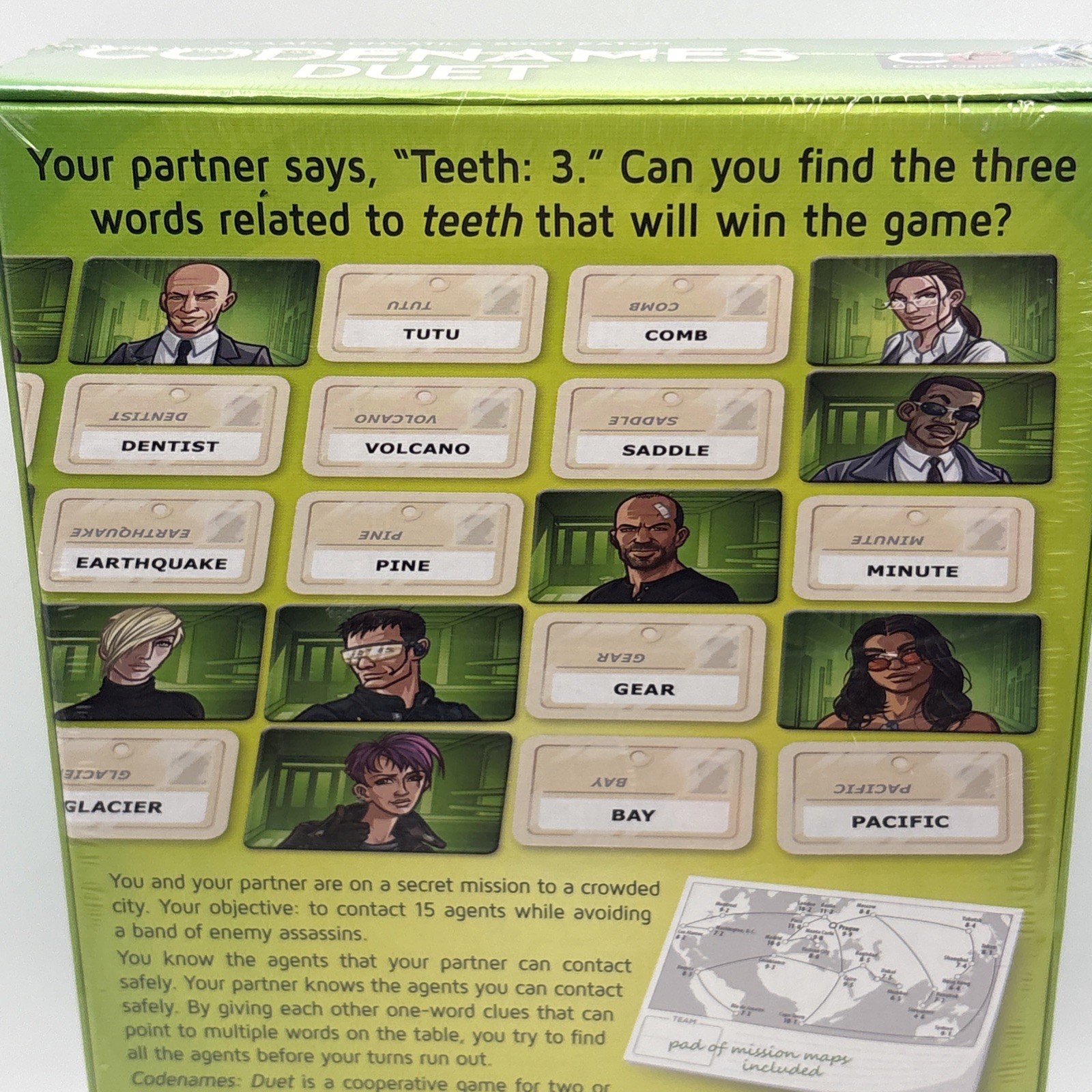 Codenames Duet from Vlaada Chvatil & Scot Eaton by Czech Games Edition – Sealed