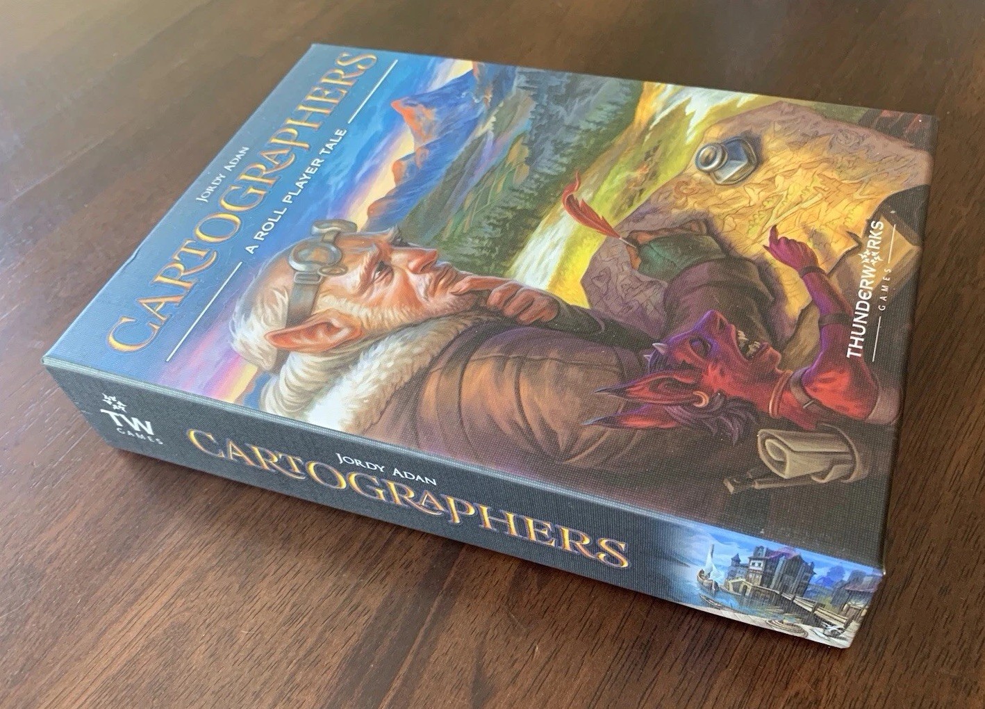 Cartographers A Roll Player Tale Board Game Jordy Adan