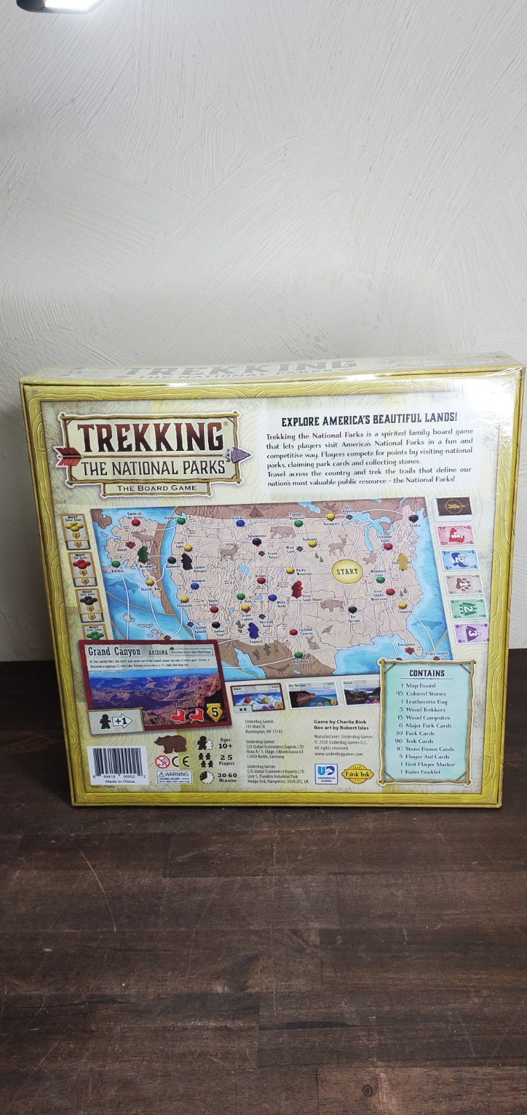 Trekking the National Parks Board Game (2ND Edition) New/Sealed FREE SHIPPING