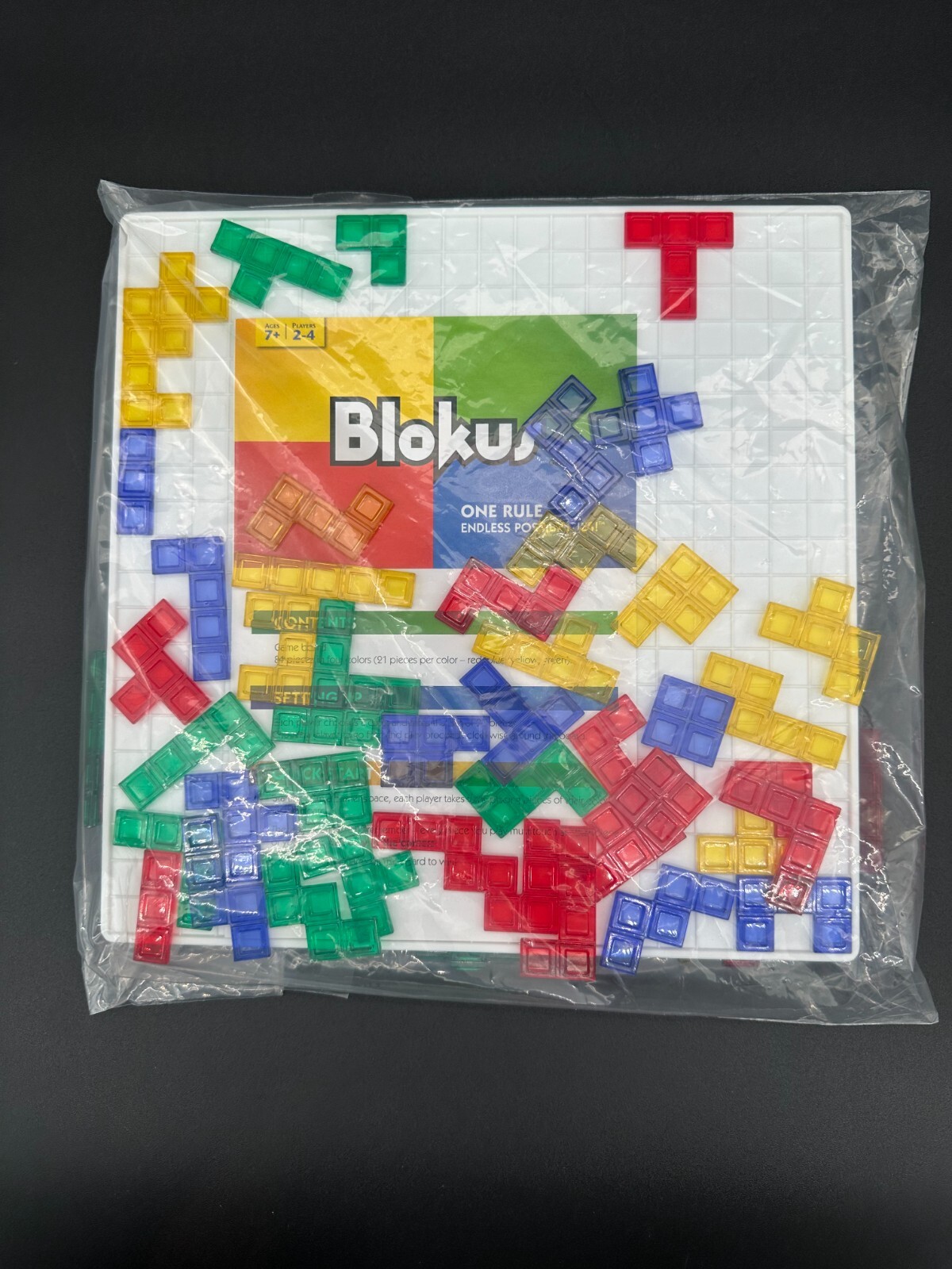 Mattel 2013 BLOKUS Educational Strategy Game – Smaller Version – COMPLETE