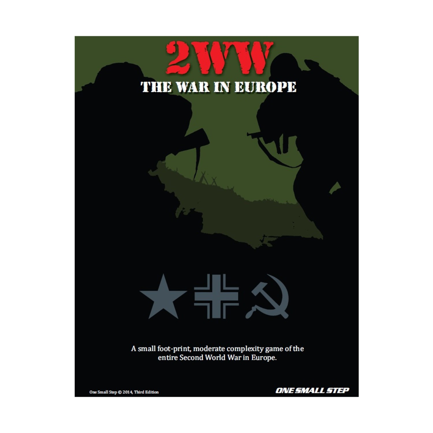 One Small Step Wargame 2WW – The War in Europe Box SW (New)