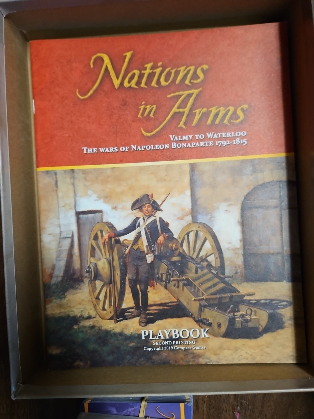 Nations in Arms: Valmy to Waterloo (open, unpunched, cards sealed) Compass Games