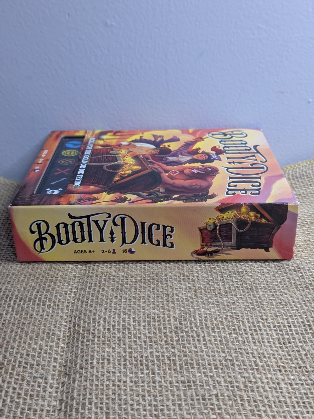 Booty Dice Quick Pirate Dice Game Ages 8+ 2-6 Players Complete -1 Bullion 2023