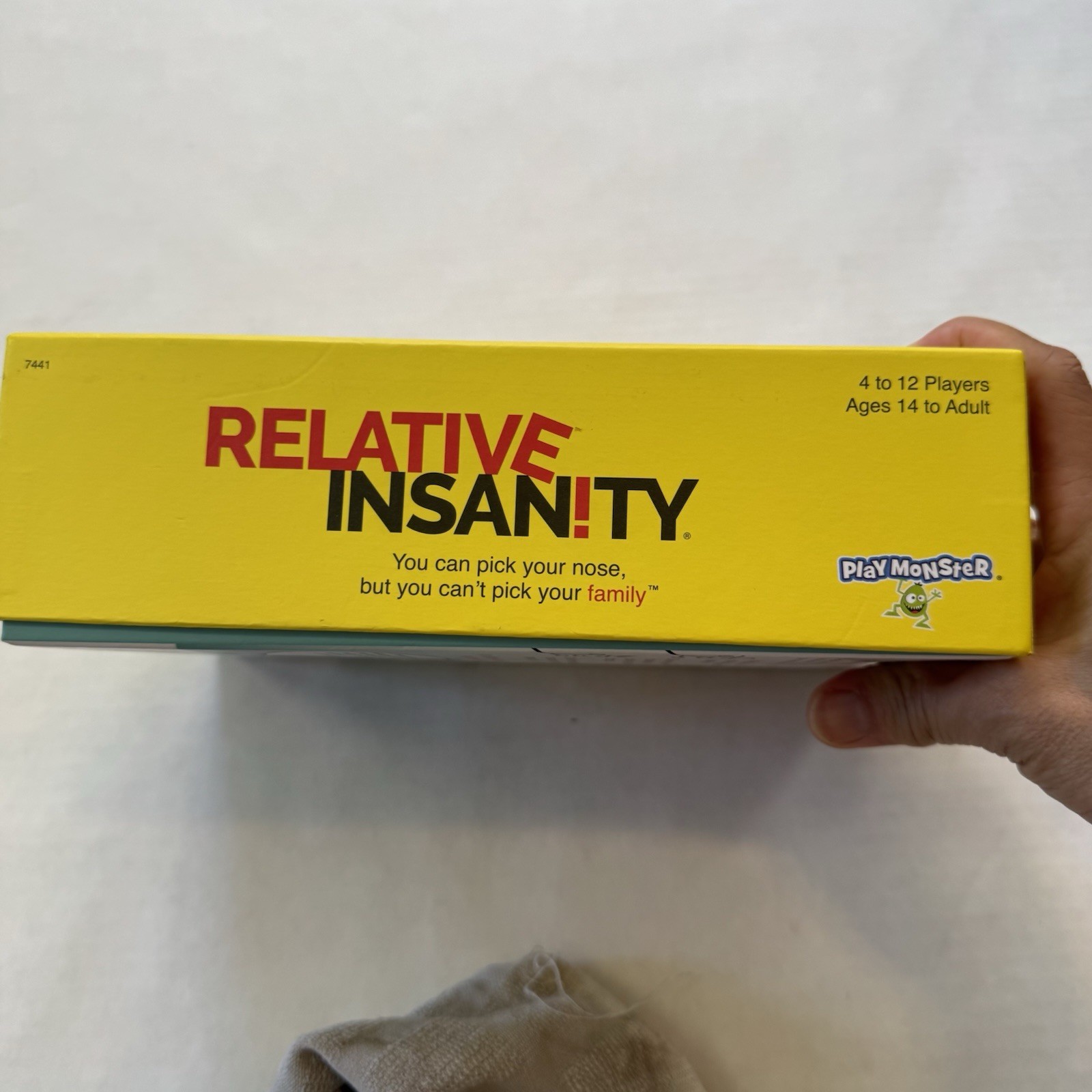 Relative Insanity Party Game About Crazy Relatives For 4 to 12 players, Preowned