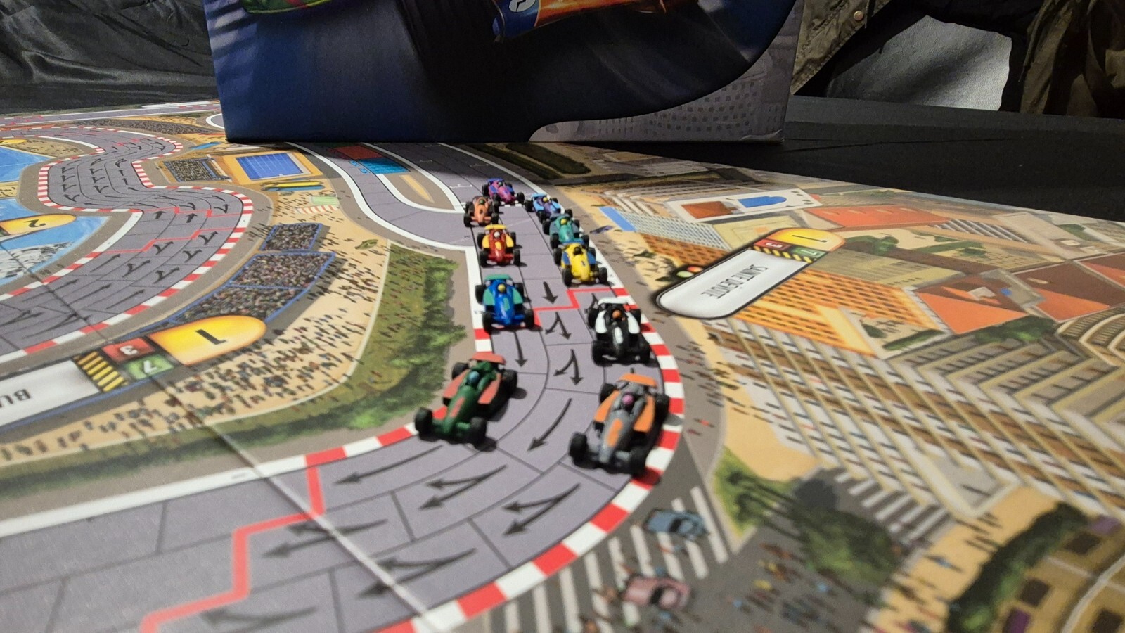 Formula D 10 painted miniature cars F1 / 10 cars F1 (20mm) painted