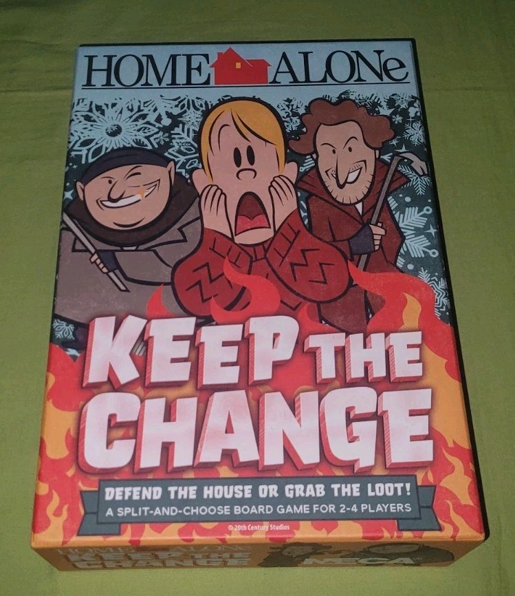 Home Alone Filthy Animal Keep The Change Christmas Holiday Family Board Game Lot
