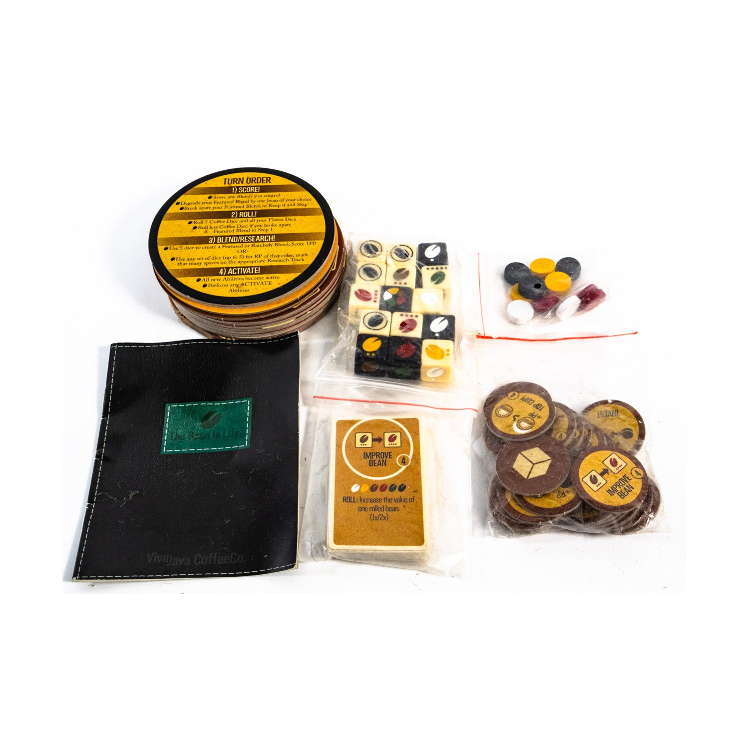 Dice Hate Me Boardgame VivaJava – The Dice Game Bag NM