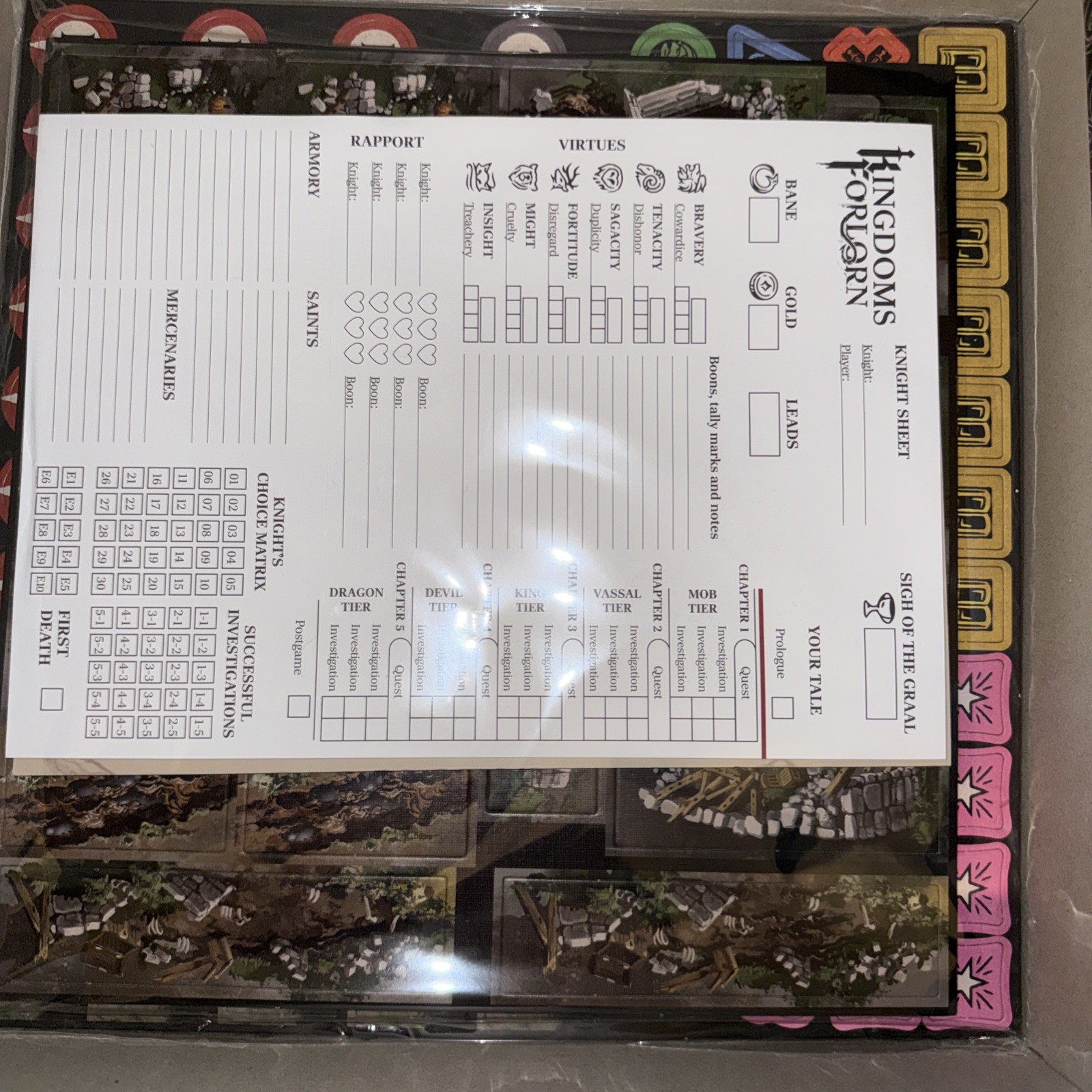 Kingdoms Forlorn: Dragons, Devils And Kings Into The Unknown New In Box