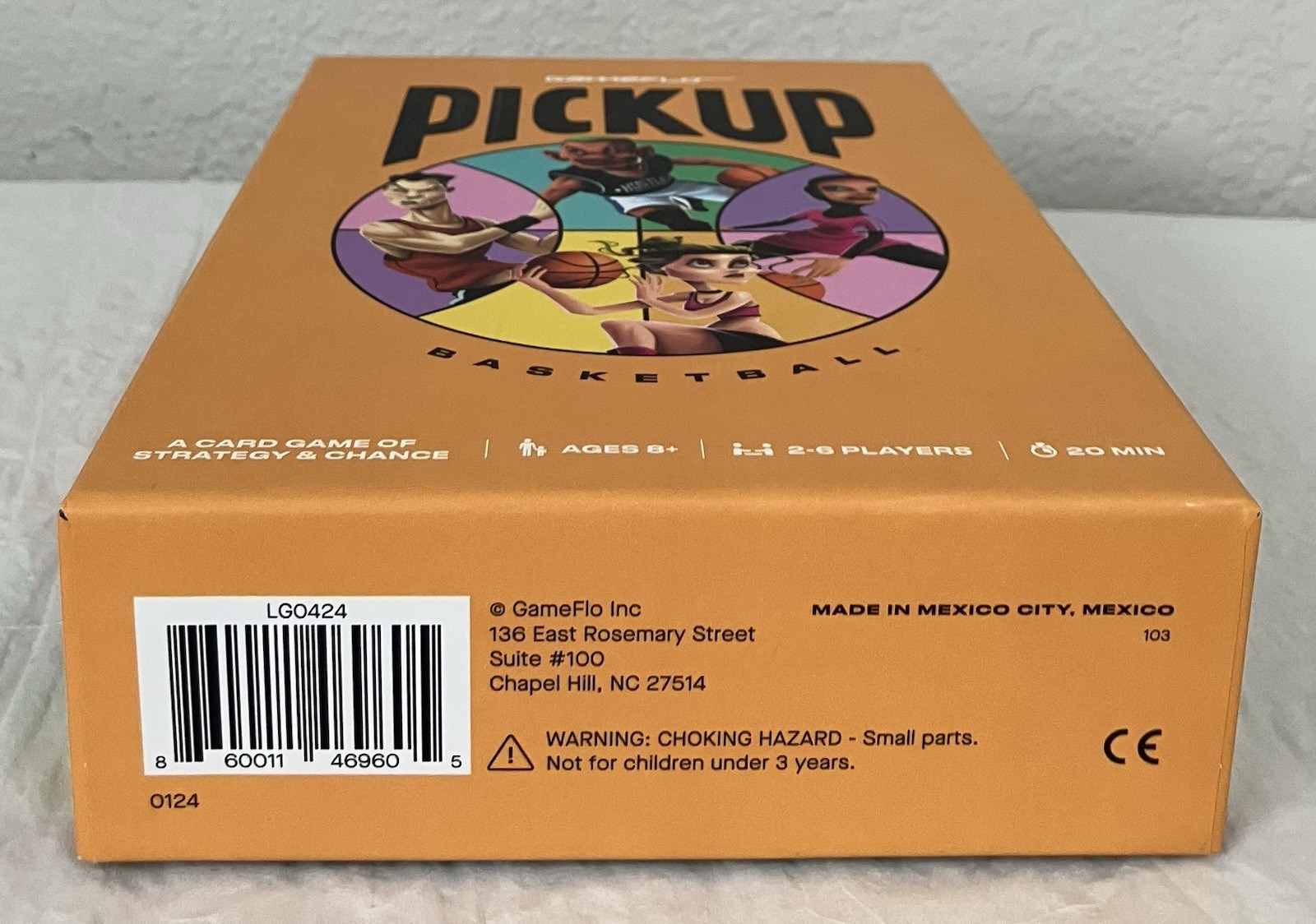 Pickup Basketball Card Game By Gameflo New, Not Shrink Wrapped
