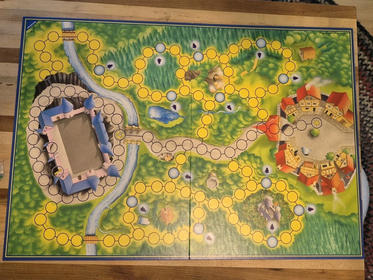Enchanted Forest Board Game Ravensburger 1994 Vintage Complete