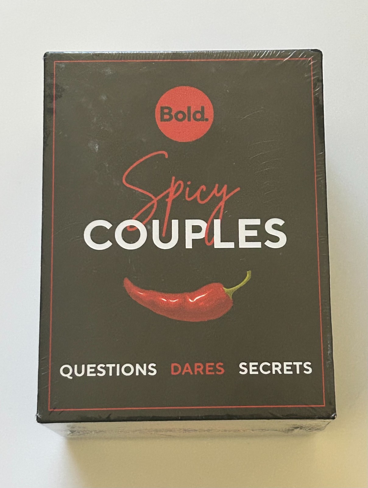 Bold Spicy Couples Card Game 21+ Questions Dares Secrets New Sealed