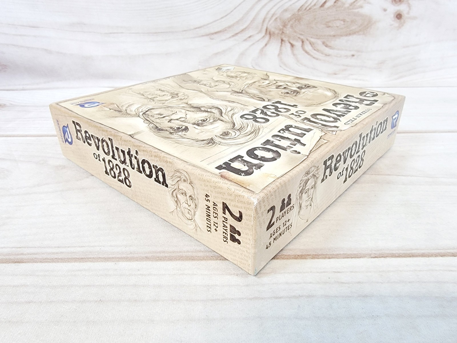 Revolution of 1828 Board Game 2 Player Game – Renegade – Complete