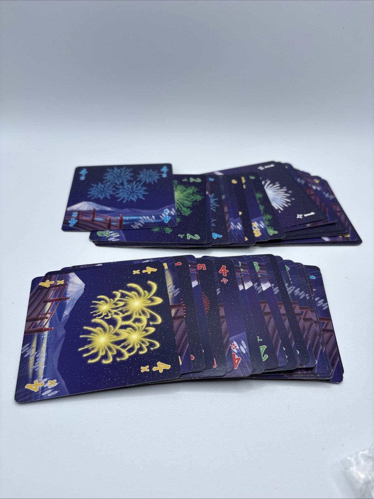 Hanabi Card Game French Edition Antoine Bauza Cocktail Games Blue Tin Complete