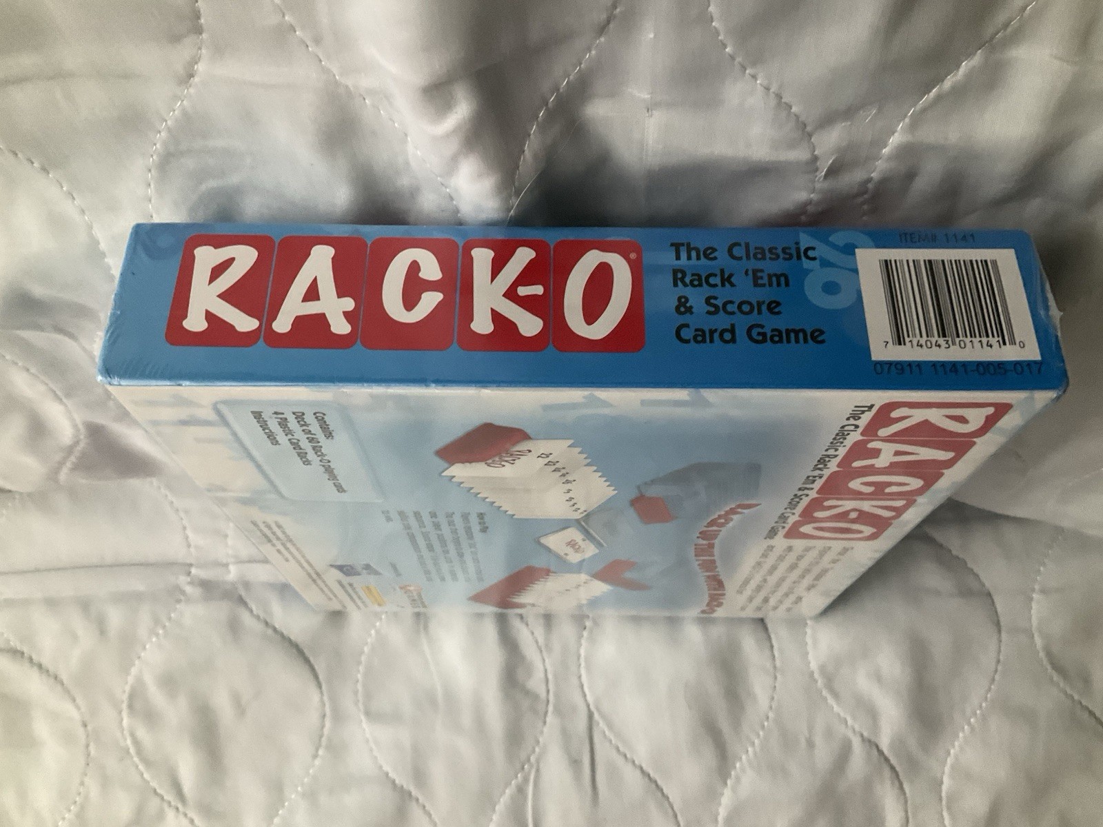 Racko Card Game By Winning Moves 2 to 4 Players Ages 8 plus 2010 New Sealed