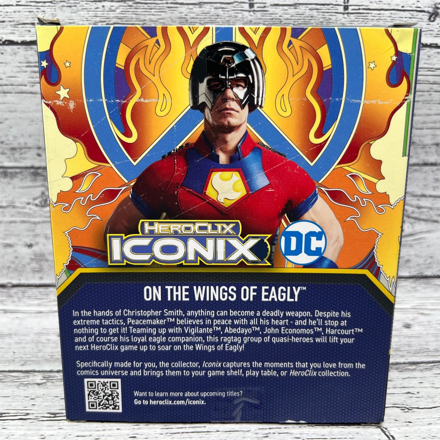 HeroClix Iconix DC Peacemaker On The Wings of Eagly Board Game 2023